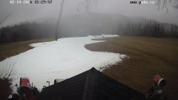 Sjezdovka, panorama východ