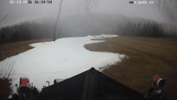 Sjezdovka, panorama východ