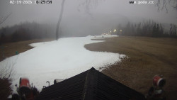 Sjezdovka, panorama východ