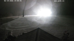 Sjezdovka, panorama východ