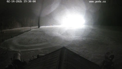 Sjezdovka, panorama východ