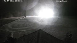 Sjezdovka, panorama východ