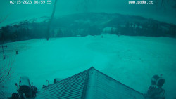 Sjezdovka, panorama východ