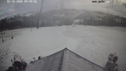 Sjezdovka, panorama východ