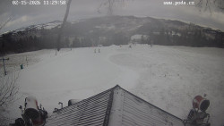 Sjezdovka, panorama východ