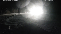 Sjezdovka, panorama východ