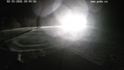 Sjezdovka, panorama východ