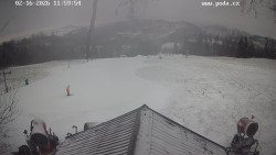 Sjezdovka, panorama východ