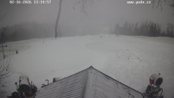 Sjezdovka, panorama východ