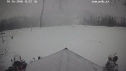 Sjezdovka, panorama východ