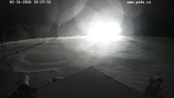 Sjezdovka, panorama východ