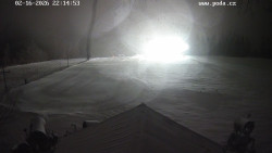 Sjezdovka, panorama východ