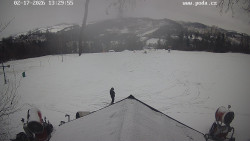 Sjezdovka, panorama východ