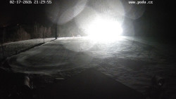 Sjezdovka, panorama východ