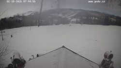 Sjezdovka, panorama východ