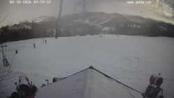 Sjezdovka, panorama východ