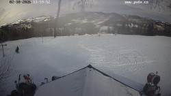 Sjezdovka, panorama východ