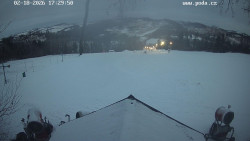 Sjezdovka, panorama východ