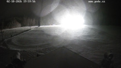 Sjezdovka, panorama východ