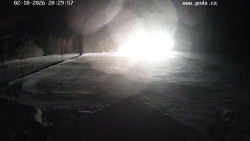 Sjezdovka, panorama východ