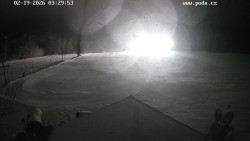 Sjezdovka, panorama východ