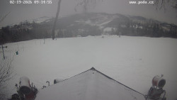 Sjezdovka, panorama východ