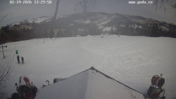 Sjezdovka, panorama východ