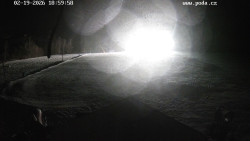 Sjezdovka, panorama východ