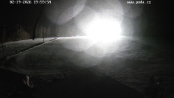 Sjezdovka, panorama východ