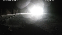 Sjezdovka, panorama východ