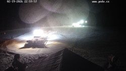 Sjezdovka, panorama východ