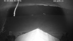 Sjezdovka, panorama východ