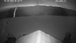 Sjezdovka, panorama východ