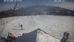 Sjezdovka, panorama východ