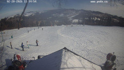 Sjezdovka, panorama východ