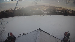 Sjezdovka, panorama východ