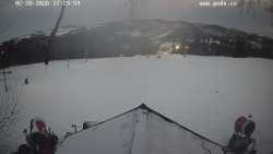 Sjezdovka, panorama východ