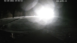 Sjezdovka, panorama východ