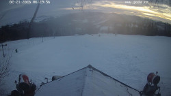 Sjezdovka, panorama východ