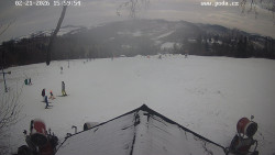 Sjezdovka, panorama východ