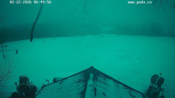 Sjezdovka, panorama východ