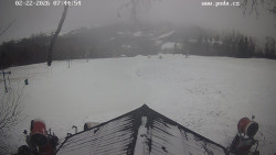 Sjezdovka, panorama východ