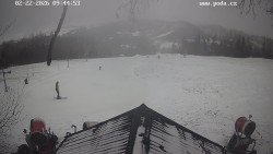 Sjezdovka, panorama východ