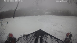 Sjezdovka, panorama východ