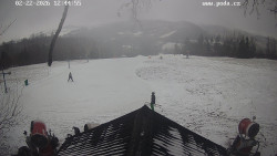 Sjezdovka, panorama východ