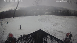 Sjezdovka, panorama východ