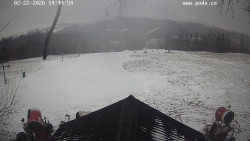 Sjezdovka, panorama východ