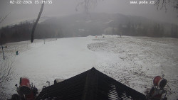 Sjezdovka, panorama východ