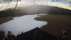 Sjezdovka, panorama východ