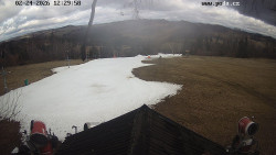 Sjezdovka, panorama východ